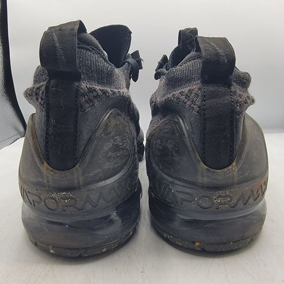 Nike Air Vapormax  Mens Size 12 Flyknit 2021 Triple Black Anthracite DH4084-001 main image 12